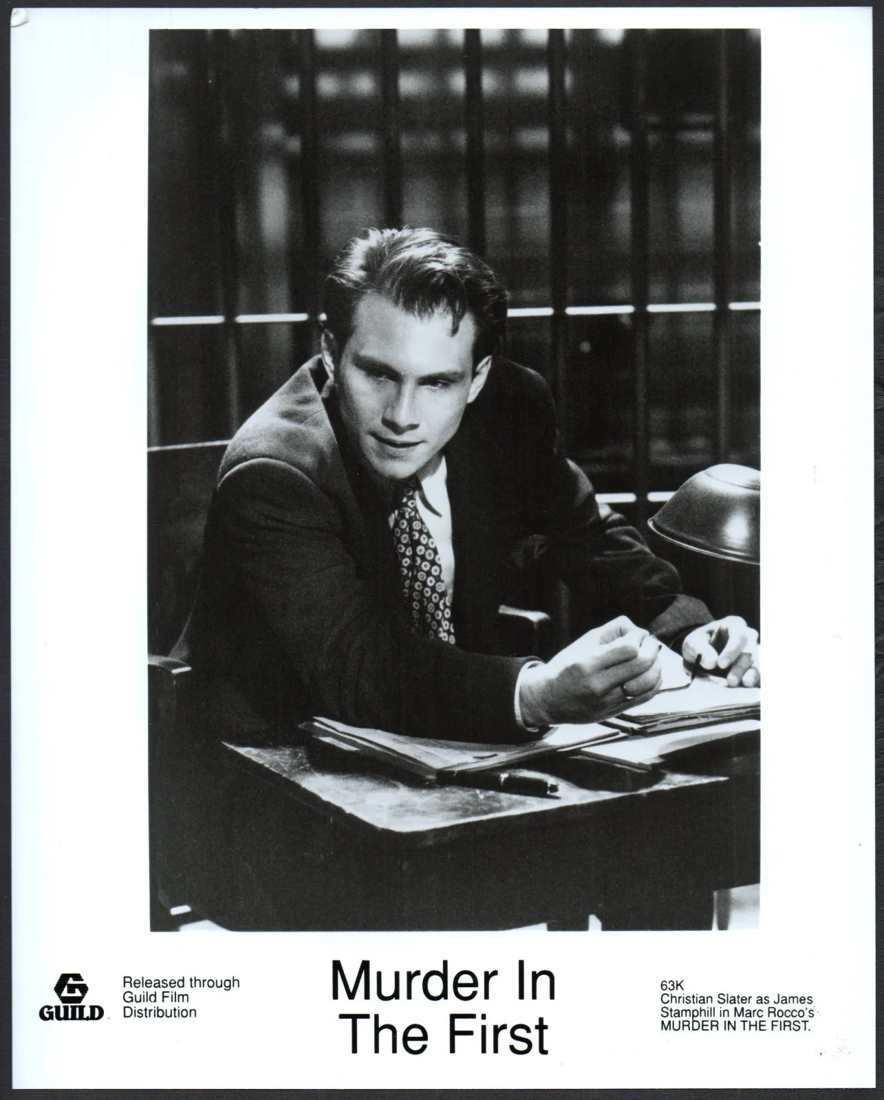 MURDER IN THE FIRST 1995 Kevin Bacon, Christian Slater 5 10x8 STILLS, image 3