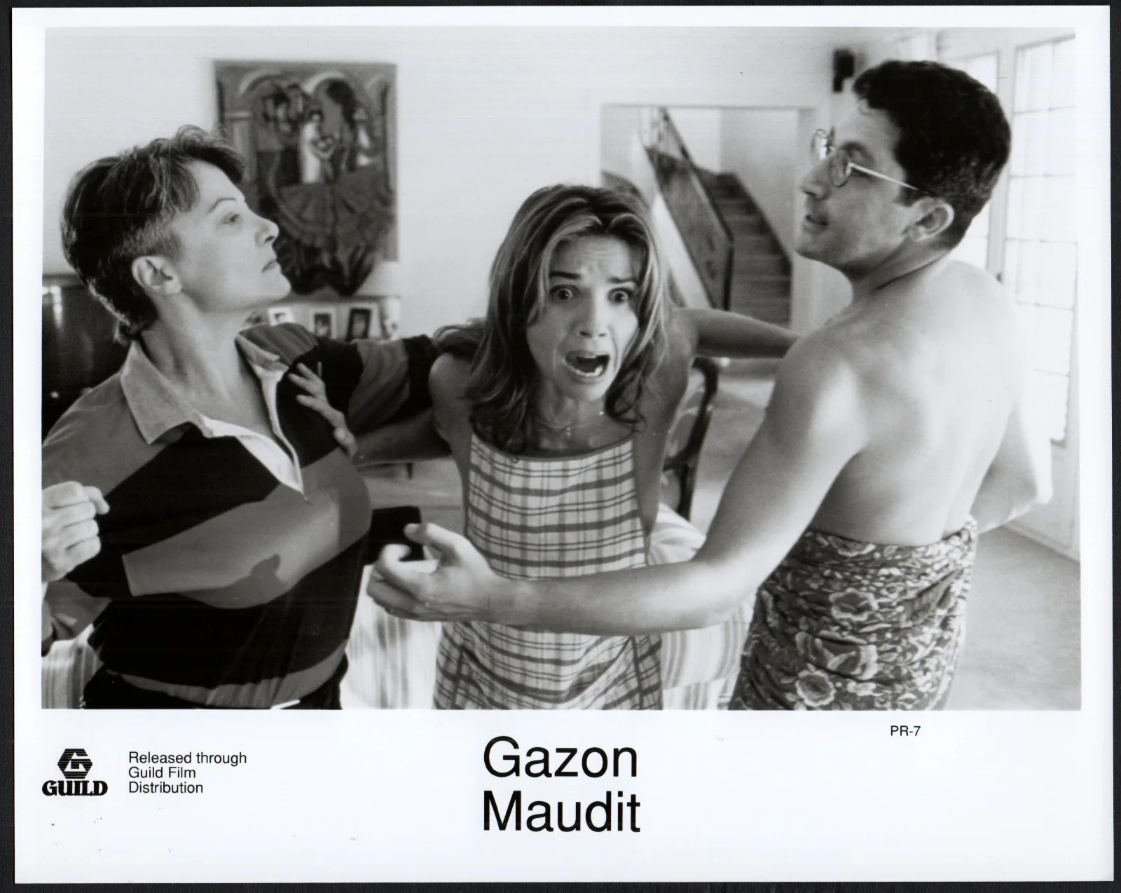GAZON MAUDIT 1995 Victoria Abril, Josiane Balasko, Alain Chabat 5 10x8 STILLS, изображение 4