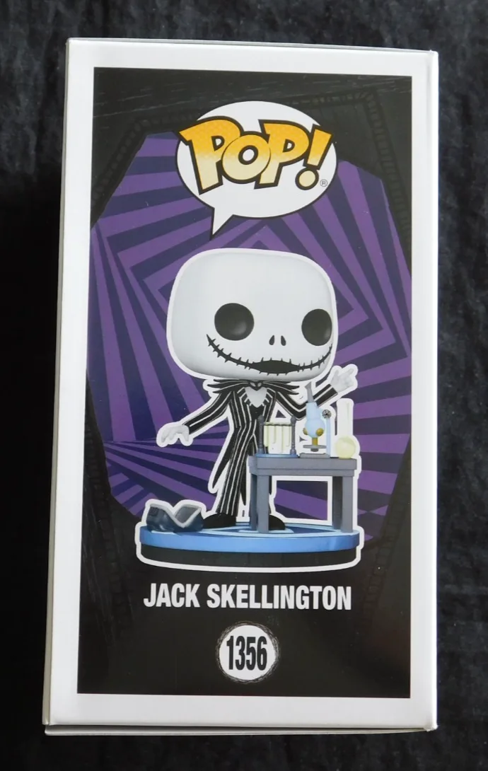 Christopher Sabat — Chris Sarandon Signed Jack Skellington Funko Pop 1356 - JSA Authentication, image 4