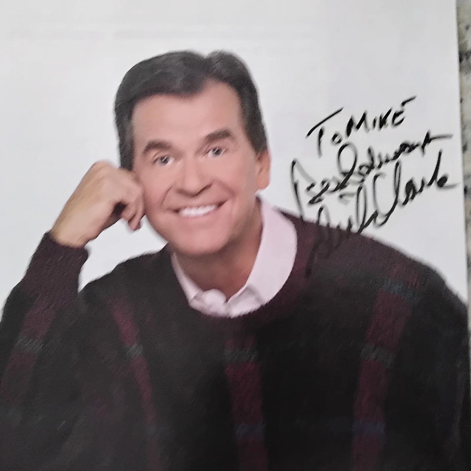 Dick Clark SIGNED Photo TV Host Producer American Bandstand Music Pop Teenagers, изображение 2
