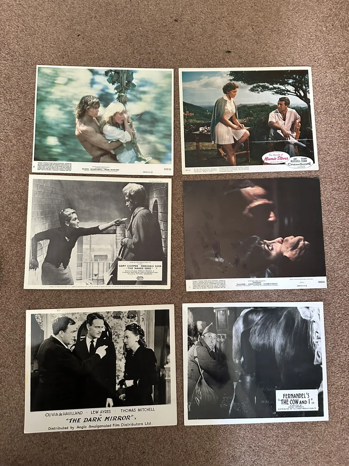 Bundle Of 30 Rare Original Lobby Cards - Gary Cooper Henry Fonda, image 2