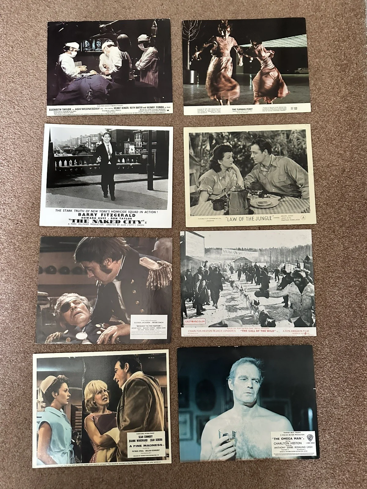 Bundle Of 30 Rare Original Lobby Cards - Gary Cooper Henry Fonda, image 4