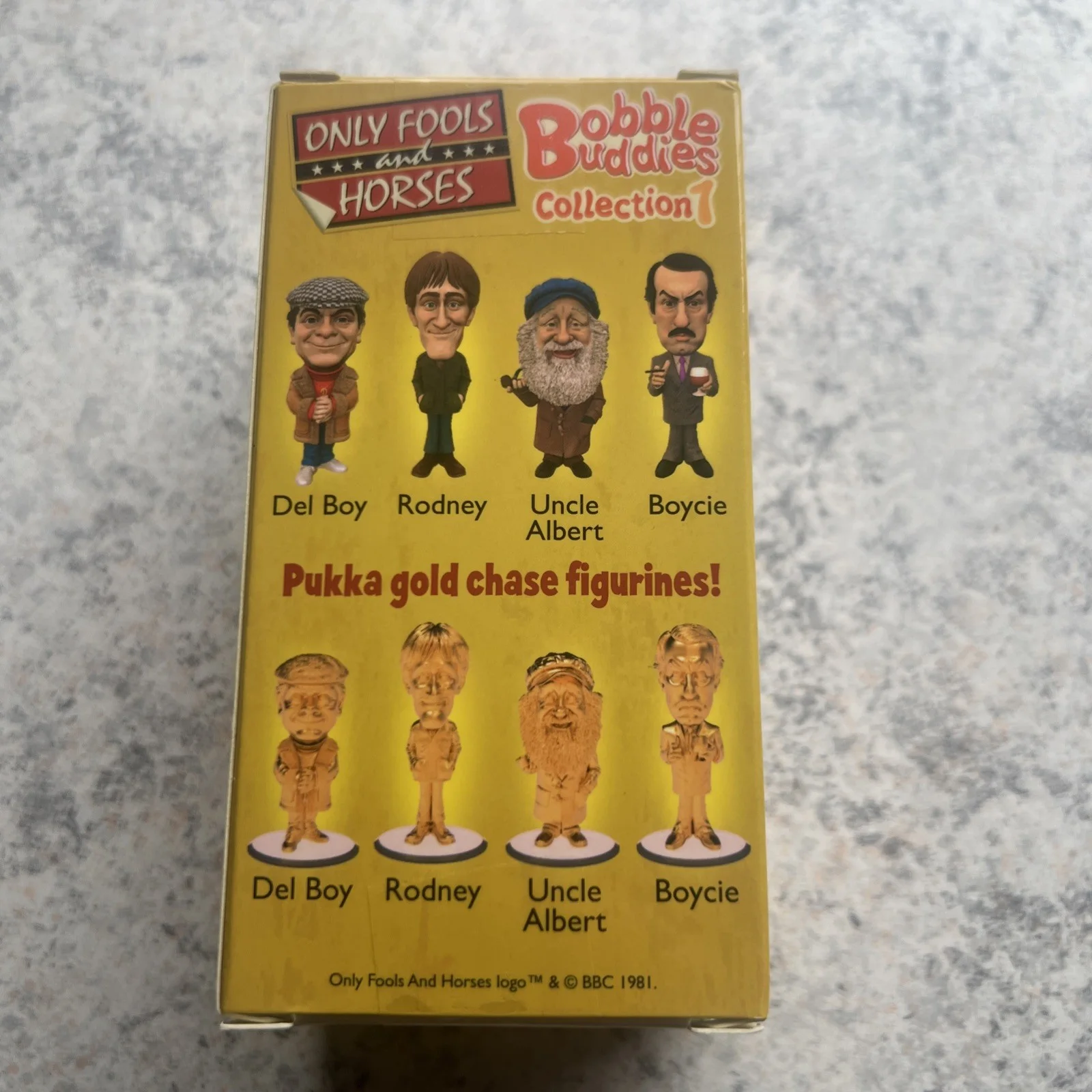 Uncle Albert Collection 1 Gold Chase Figure Bobble Buddies Only Fools And Horses, image 3