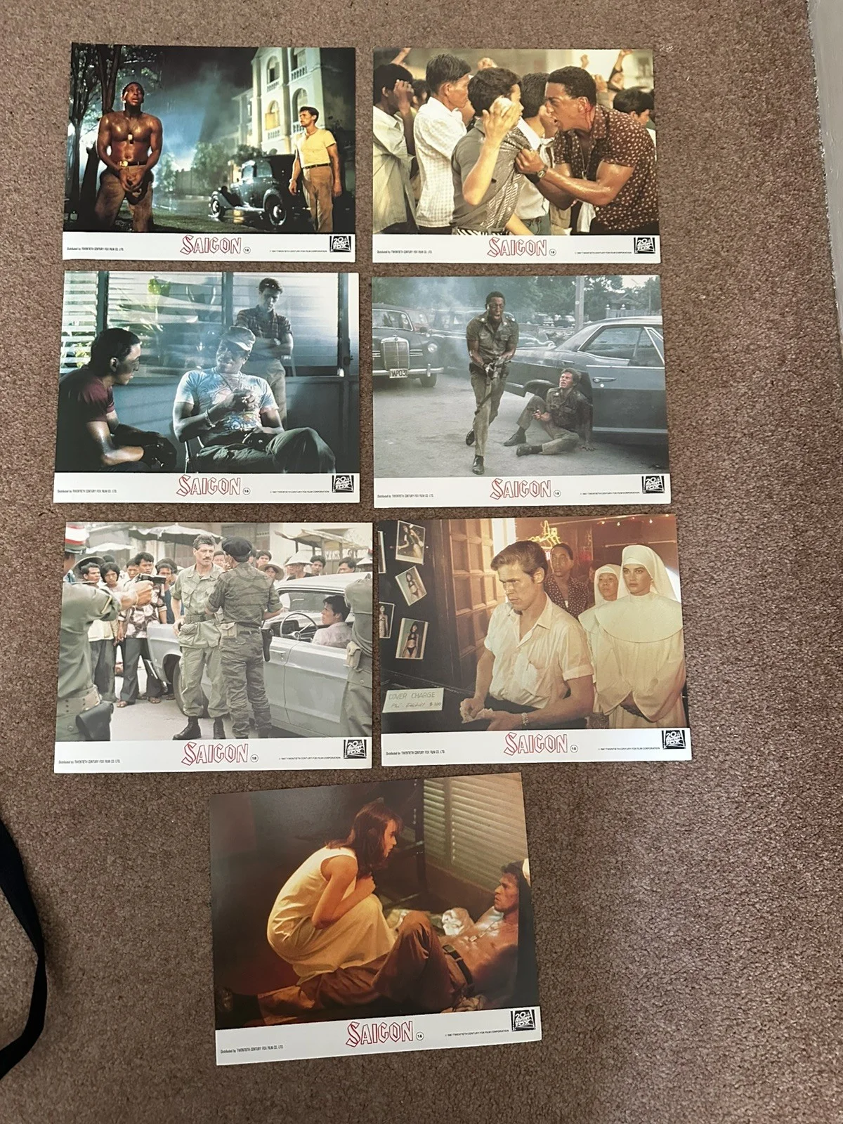 Bundle Of 30 Rare Original Lobby Cards - Burt Lancashire Jean Simmons, изображение 2