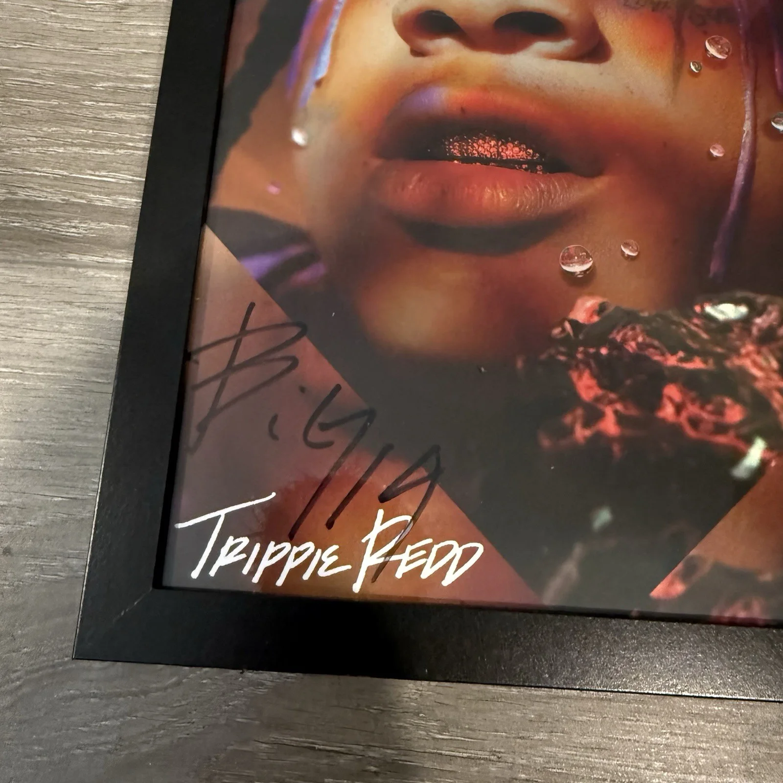 Trippie Redd A Love Letter To You 4 ALLTY4 Signed Poster Autograph With Frame, image 3