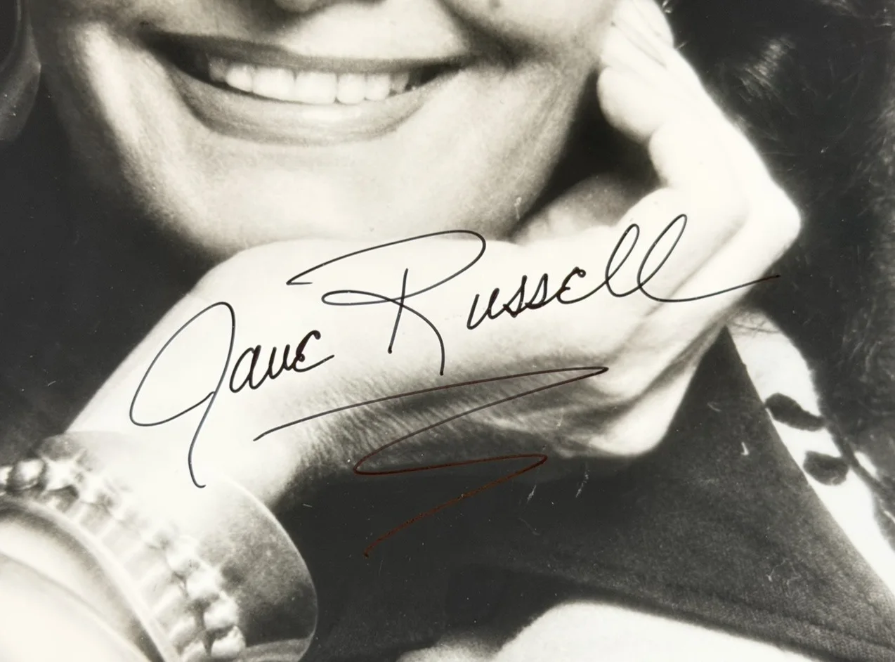 Jane Russell — JANE RUSSELL ~ Signed/Autograph 8x10 Promotional Photo ~ No COA, изображение 2