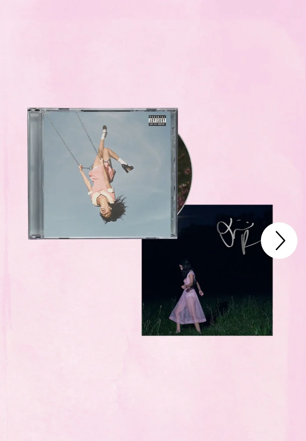 Olivia Rodrigo — Olivia Rodrigo Autographed Signed Framed CD you seem pretty sad PRESALE, изображение 3