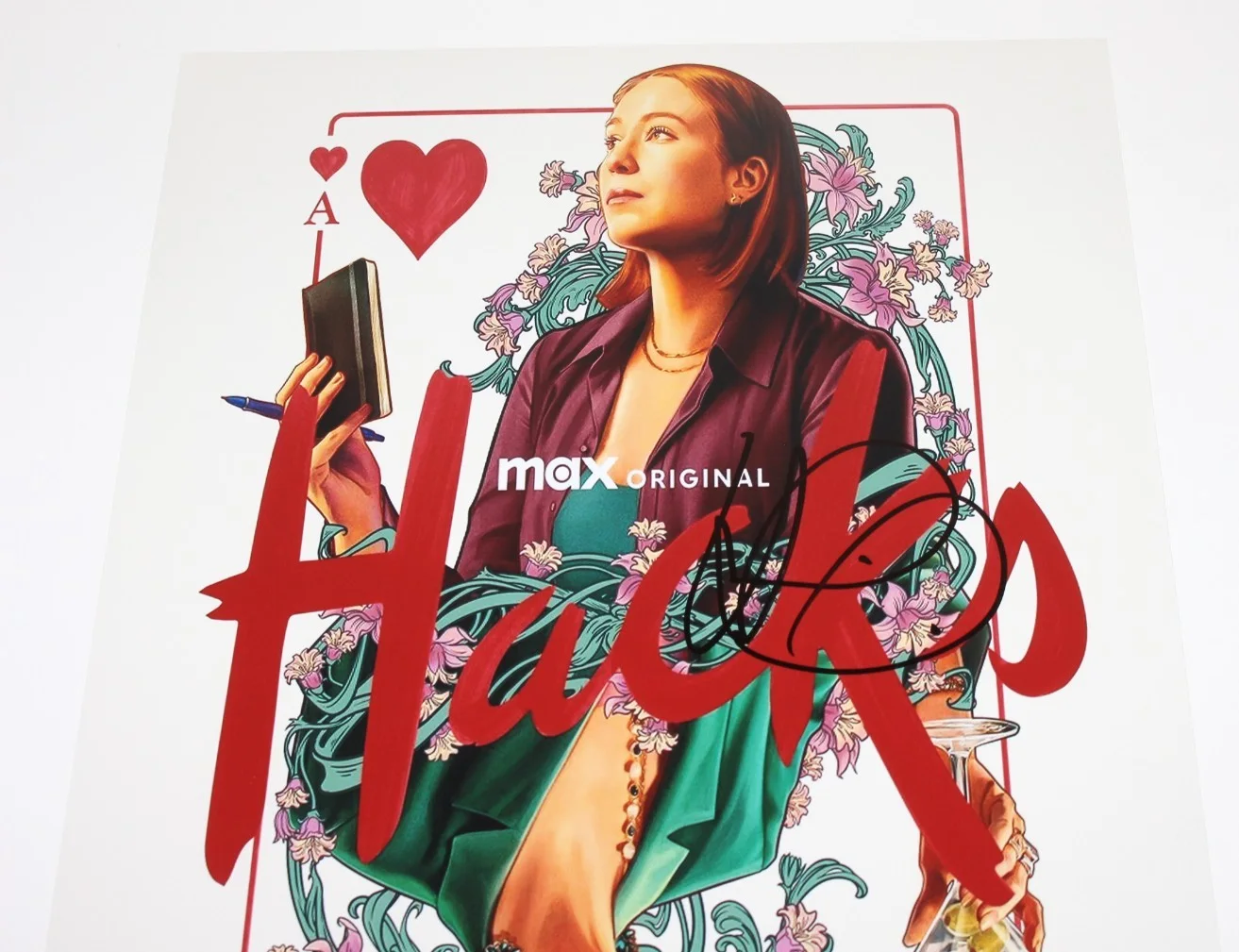 HANNAH EINBINDER SIGNED 'HACKS' 12x18 TV SHOW POSTER ACTRESS BECKETT BAS COA, изображение 2