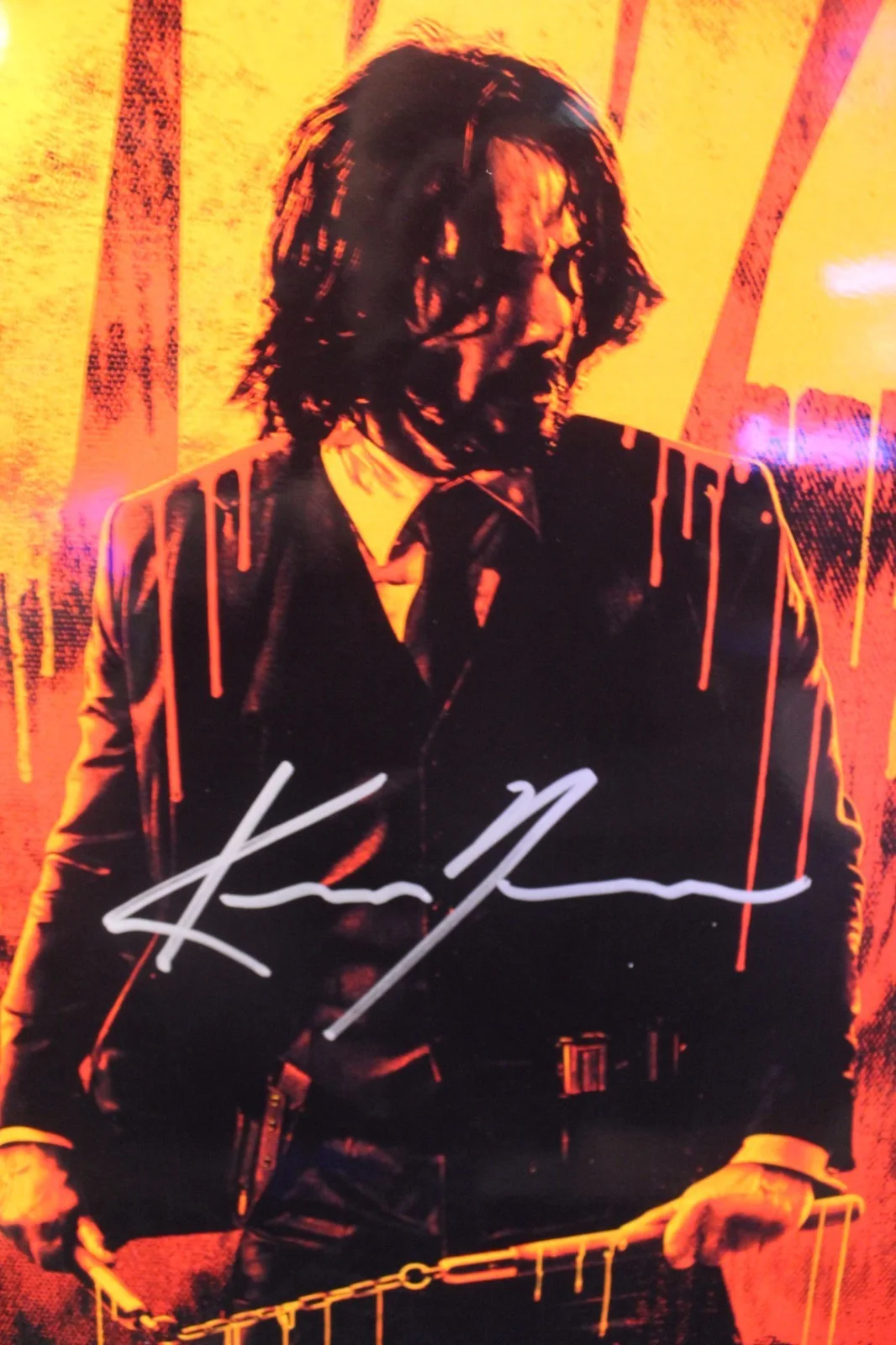 Keanu Reeves — 13x19 Signed Poster - John Wick4 - Keanu Reeves +COA, image 4