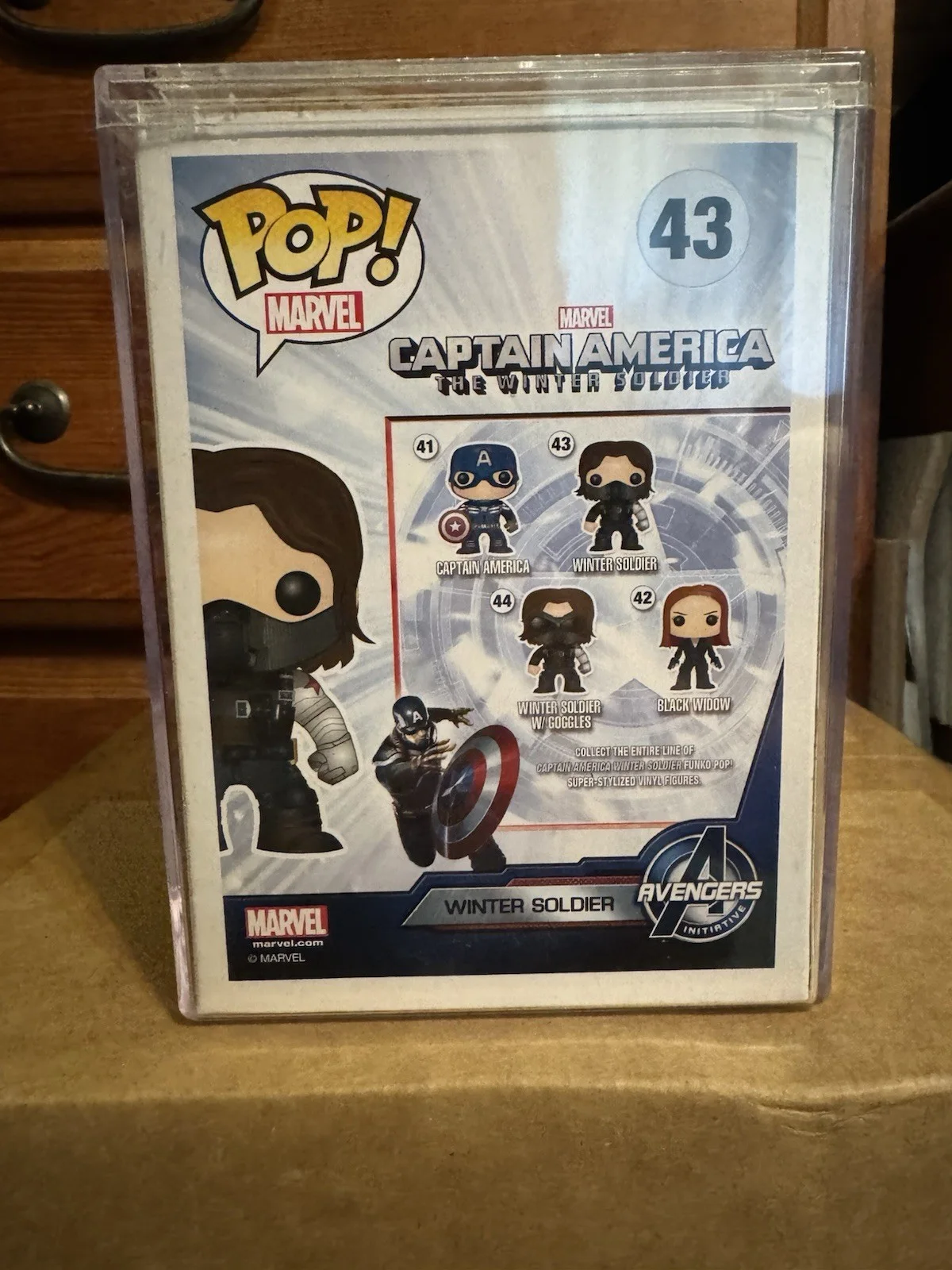 Sebastian Stan Winter Soldier Signed Funko Pop #43 COA, изображение 4