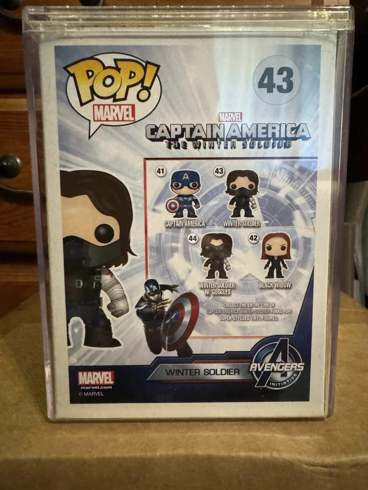 Sebastian Stan Winter Soldier Signed Funko Pop #43 COA, изображение 5