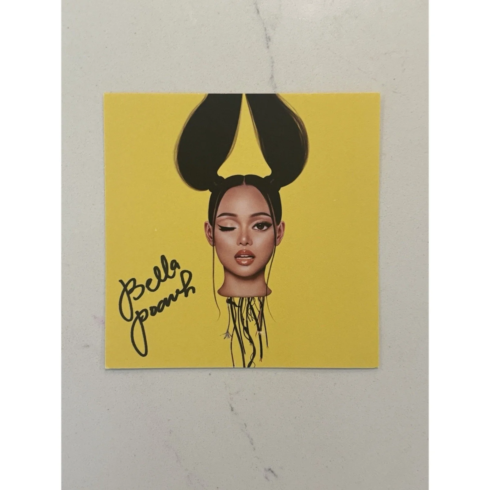 BELLA POARCH DOLLS EP CD W/ SIGNED ART CARD AUTOGRAPH #8, image 2