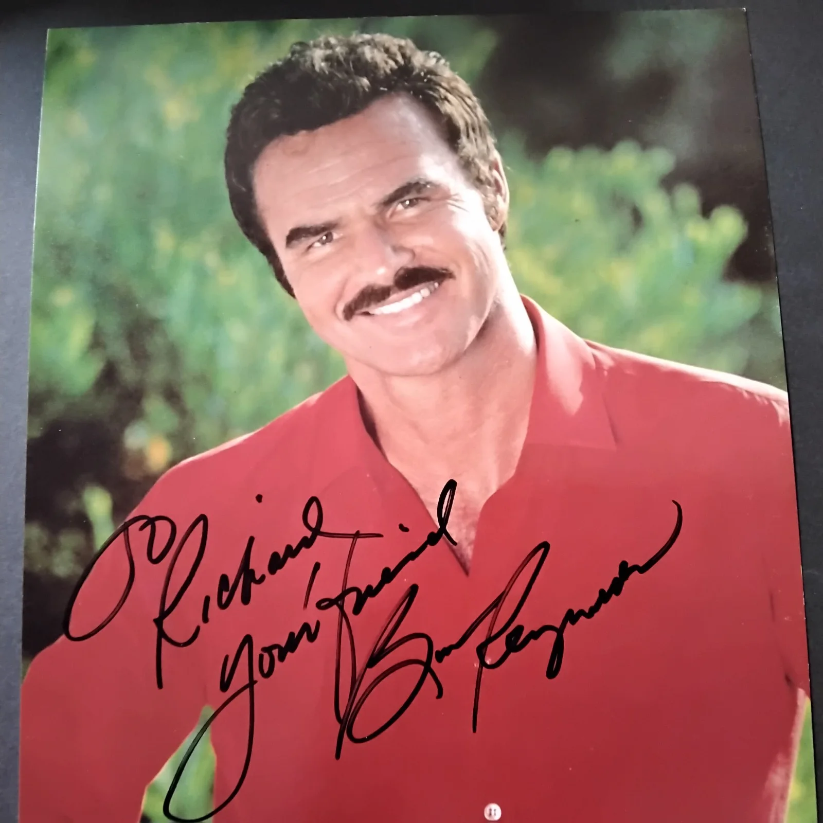 Burt Reynolds SIGNED Photo Movie TV Actor Smokey Bandits Cannonball Deliverance, изображение 2