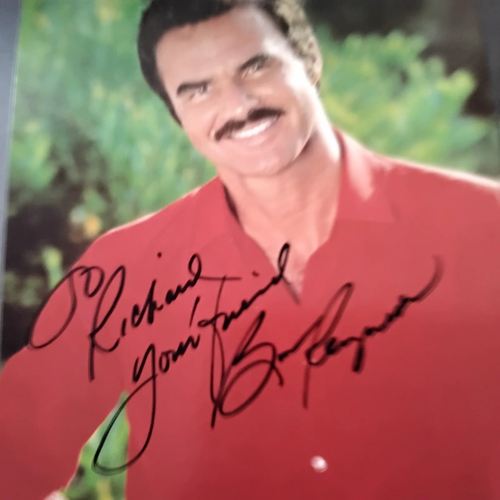 Burt Reynolds SIGNED Photo Movie TV Actor Smokey Bandits Cannonball Deliverance, изображение 3