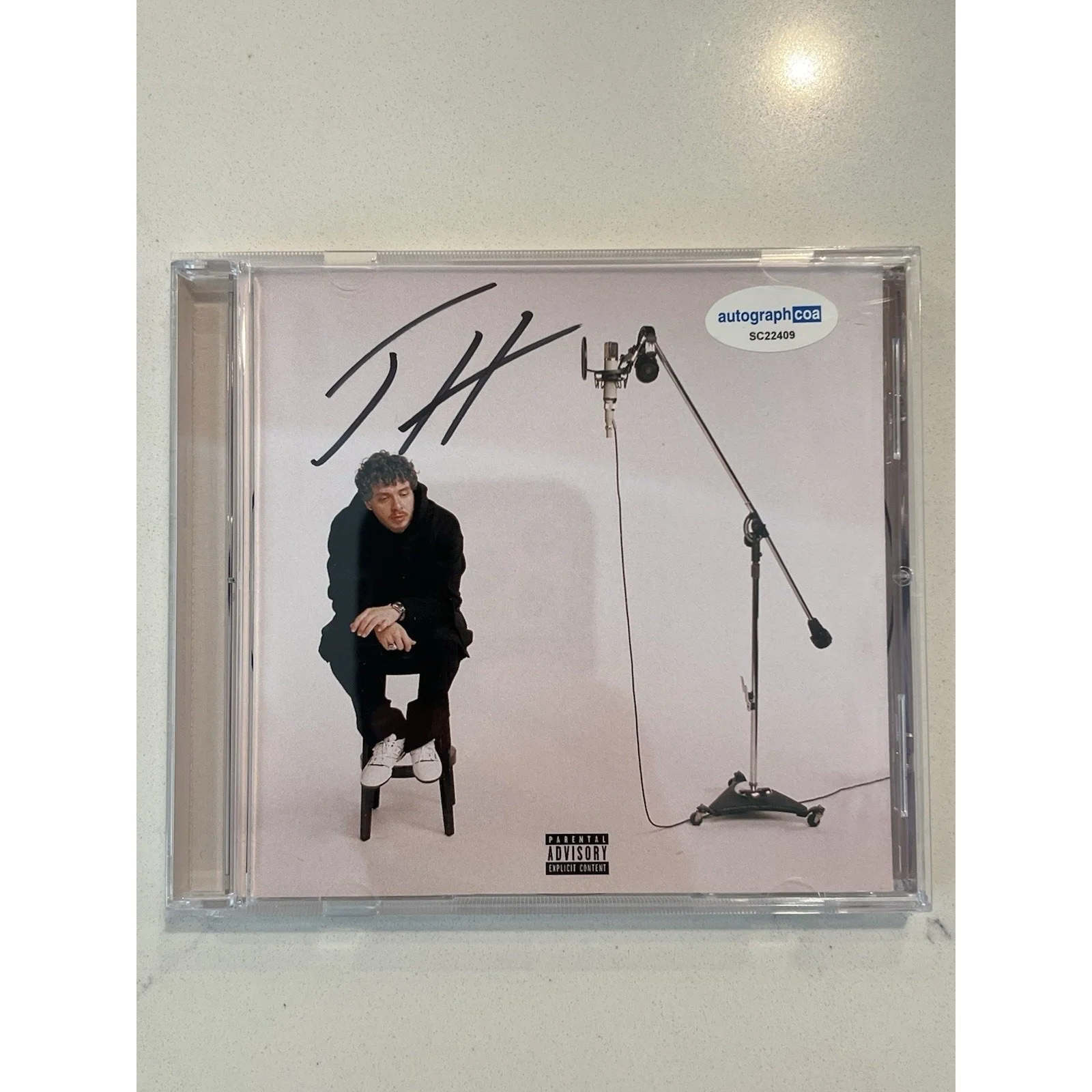 Jack Harlow SIGNED Come Home The Kids Miss You Autographed CD COA ACOA #5, image 2