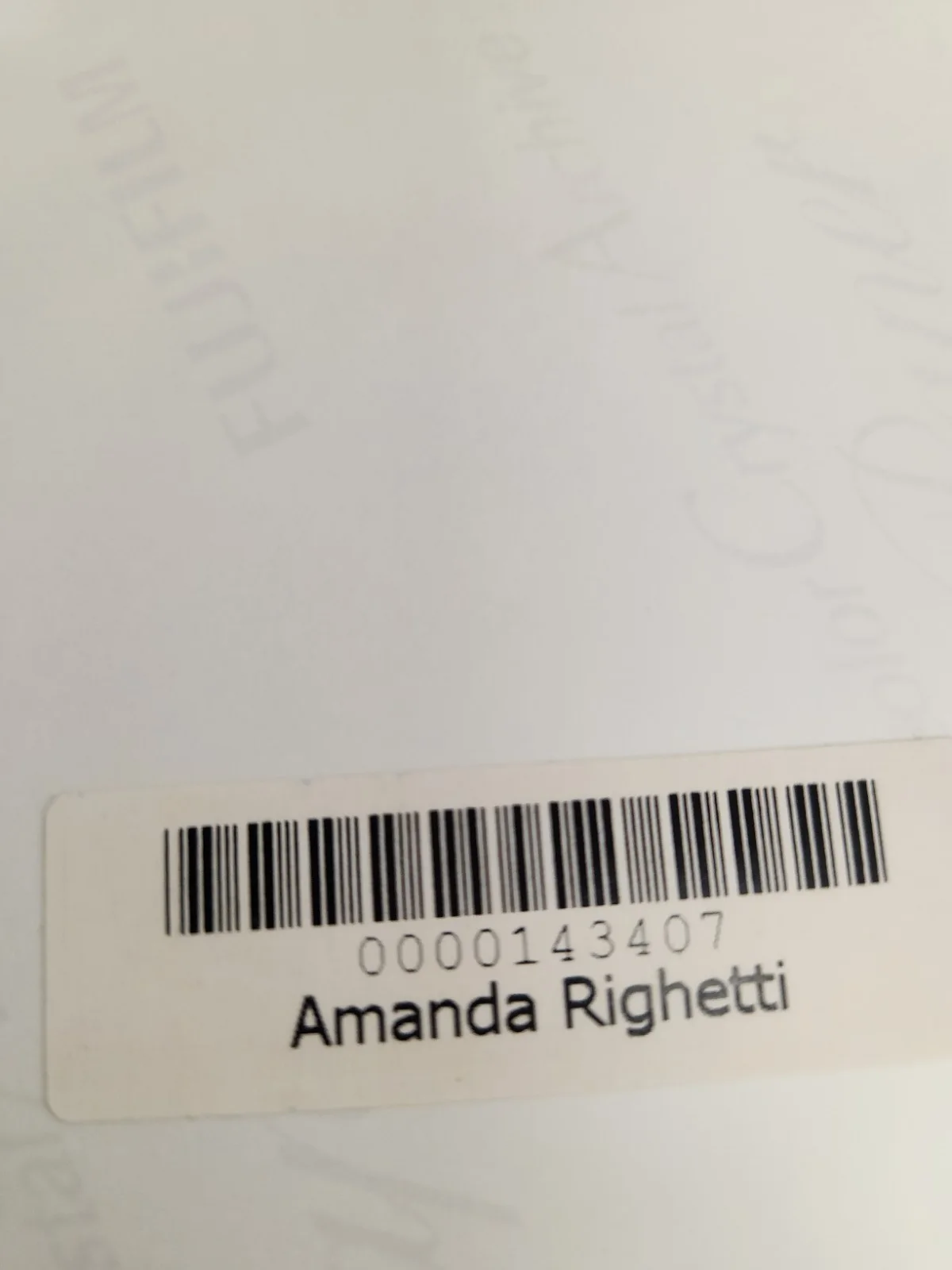 Amanda Righetti Signed Autographed 8x10" Photograph AW COA Sexy Portrait, image 3