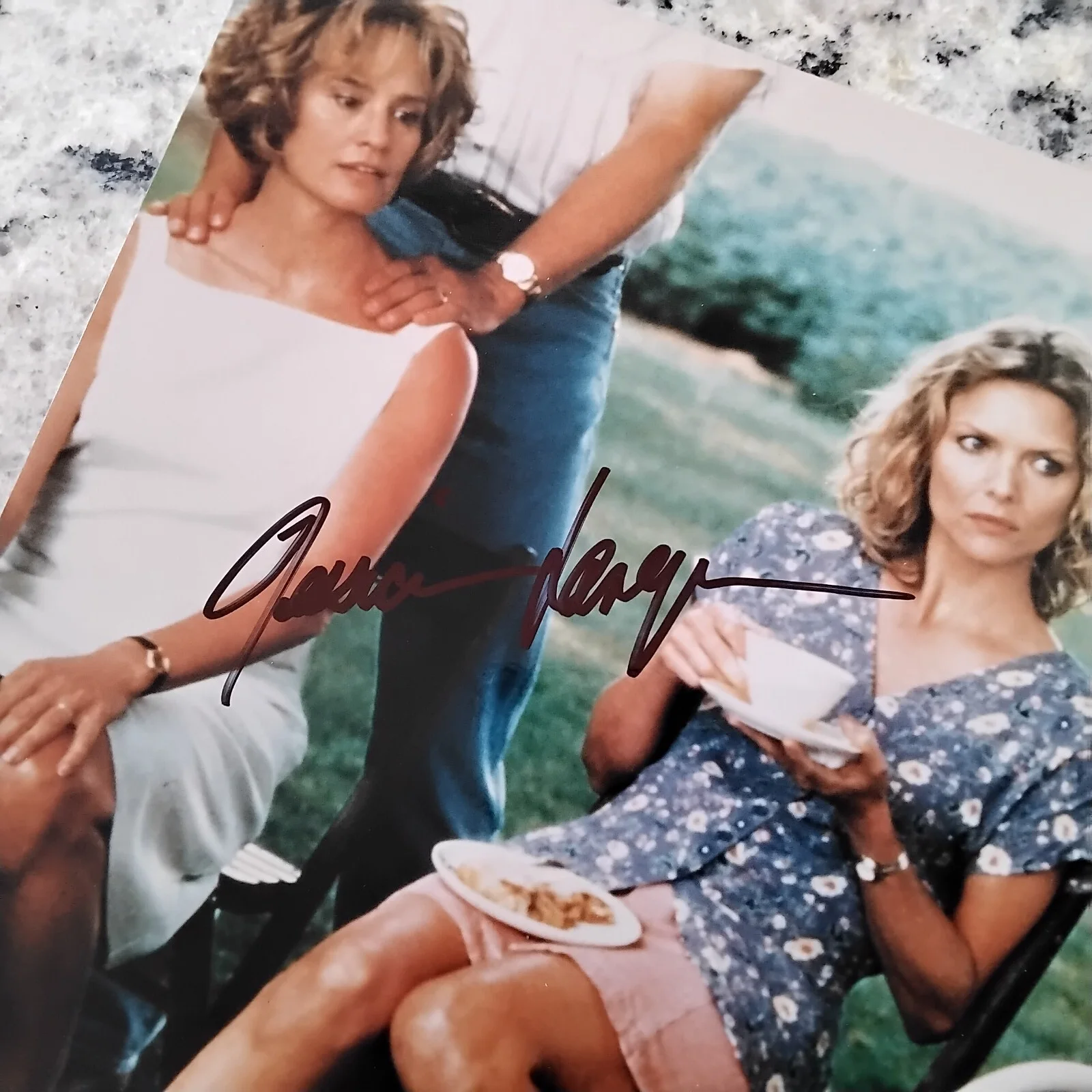 Jessica Lange SIGNED Photo Movie TV Actress 1000 Acres AHS Tootsie King Kong, изображение 5