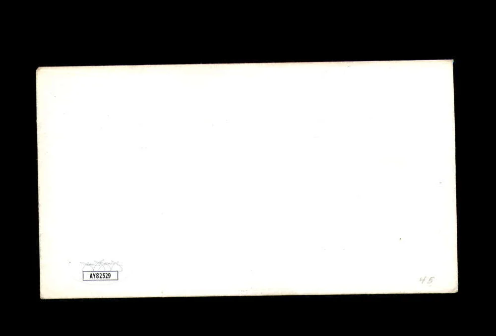 Danny Thomas — Danny Thomas JSA Coa Signed 1963 First Day Cover Cache FDC Autograph, image 2
