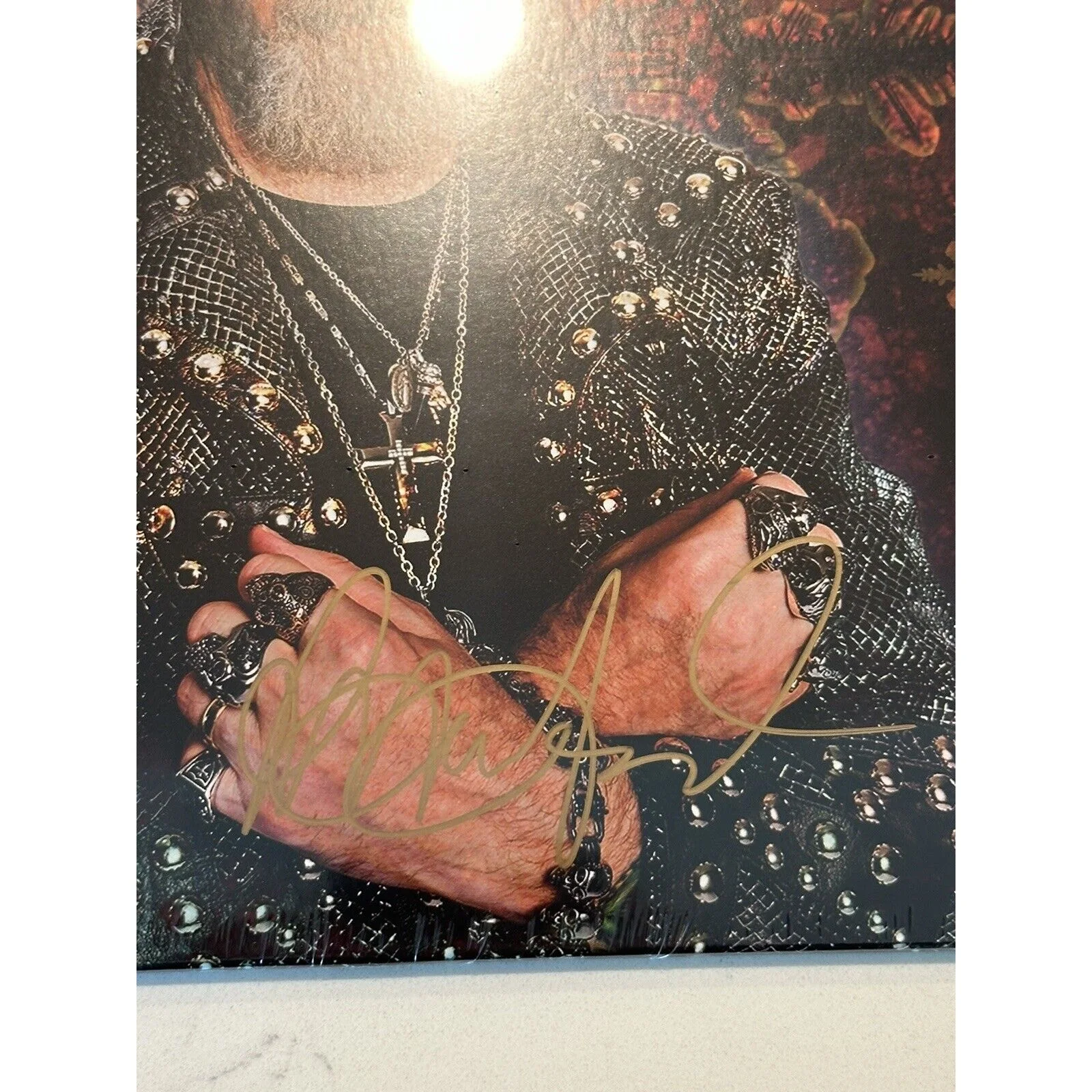 Rob Halford Signed/Autographed Celestial Vinyl LP Record Judas Priest #2, image 5