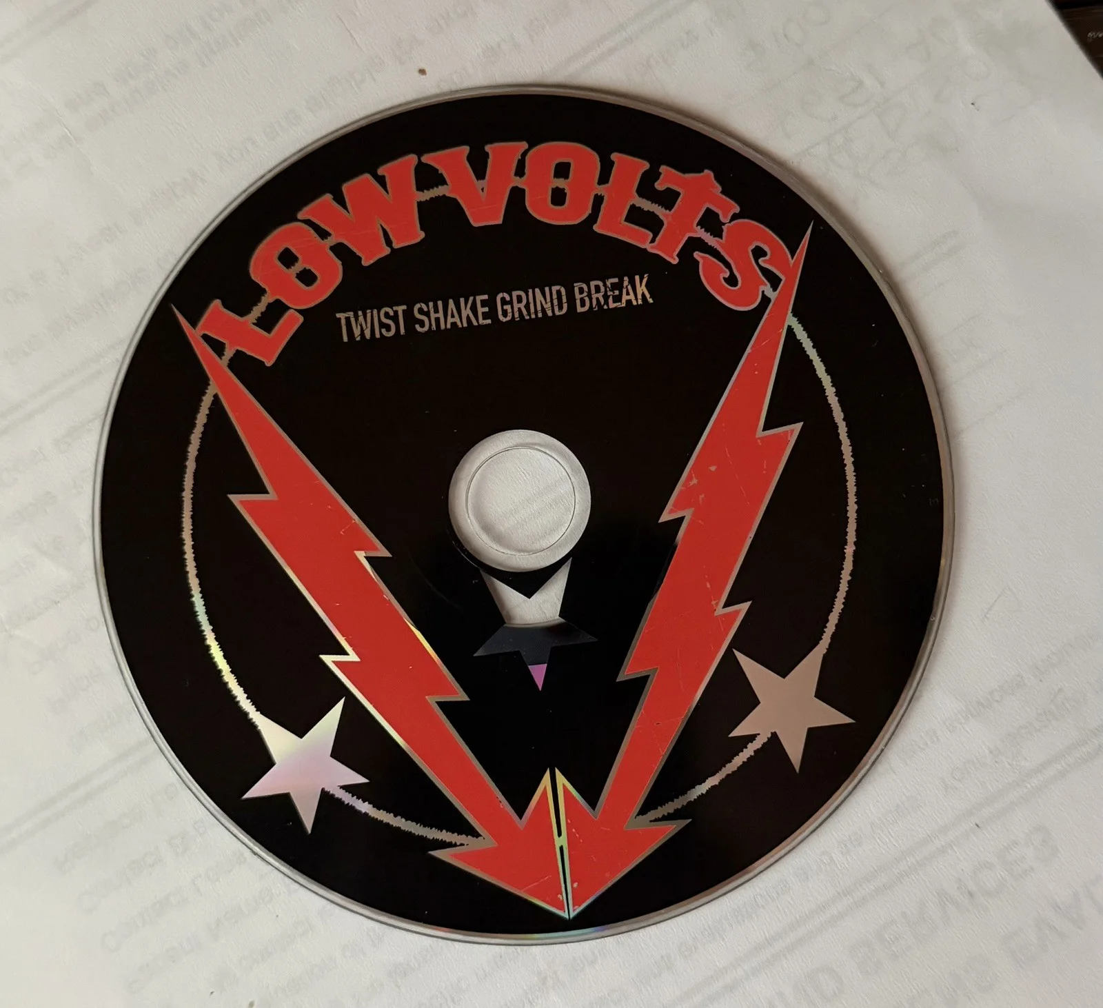 Low Volts CD Autographed, image 4