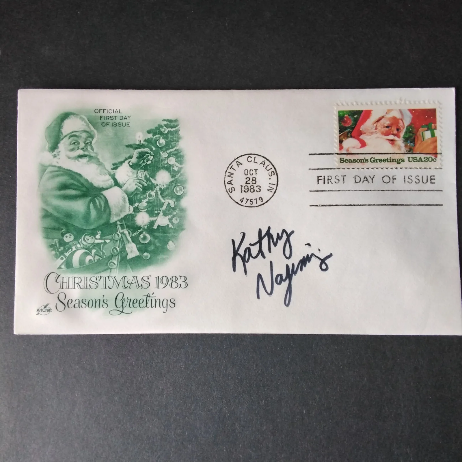 Kathy Najimmy SIGNED Envelope Photo Movie TV Actress Hocus Pocus Sister Act, изображение 3