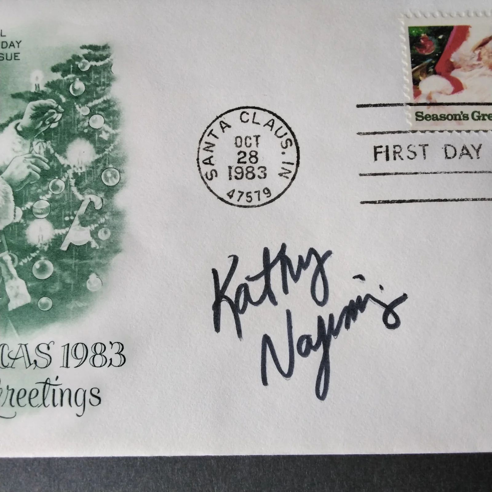 Kathy Najimmy SIGNED Envelope Photo Movie TV Actress Hocus Pocus Sister Act, изображение 4