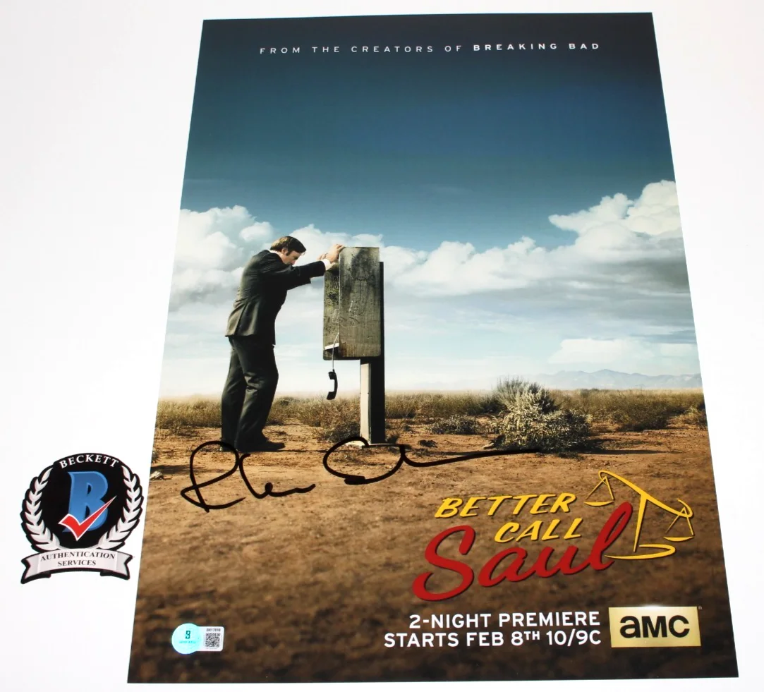 RHEA SEEHORN SIGNED 'BETTER CALL SAUL' 12x18 SHOW POSTER BECKETT BAS COA, image 2