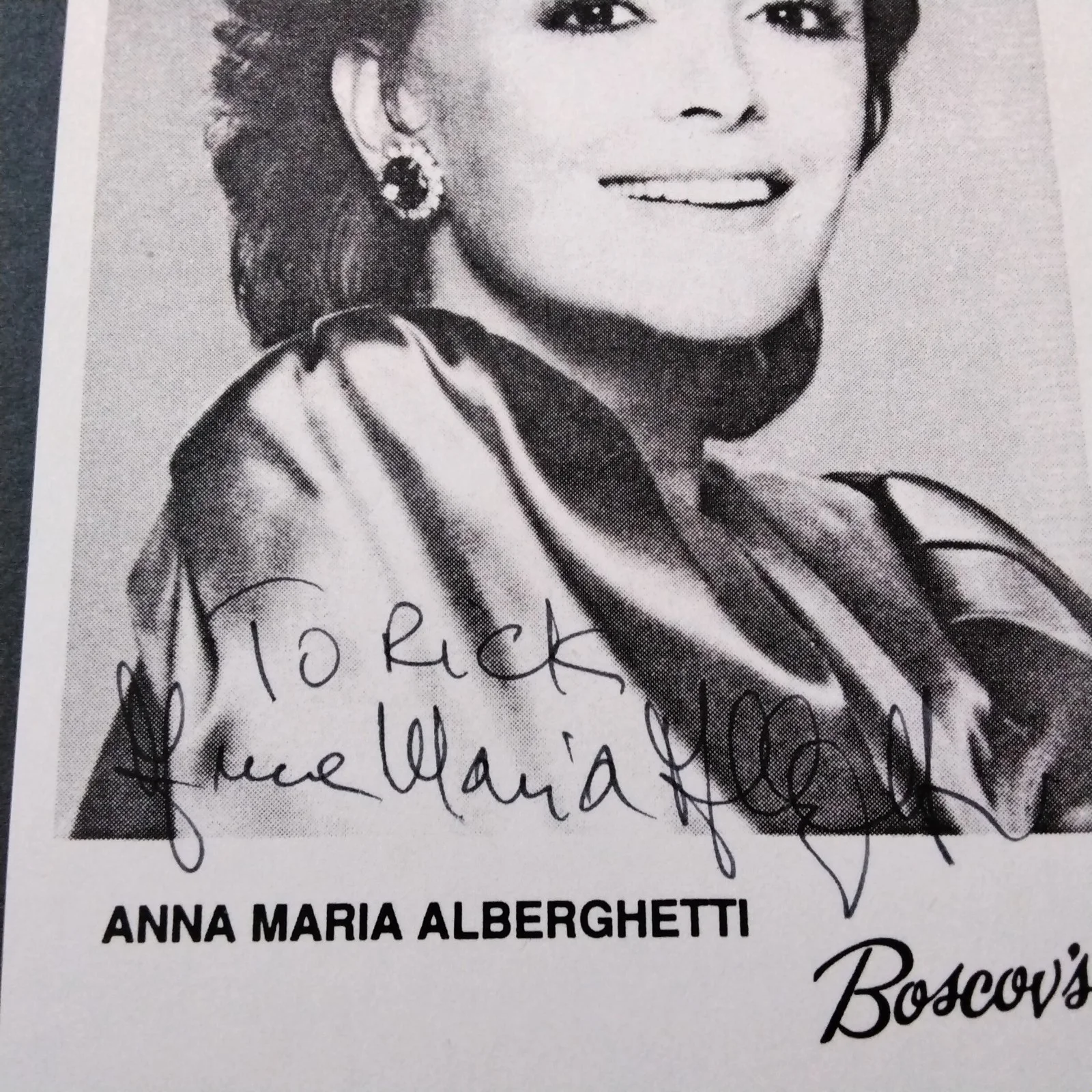 Anna Maria Alberghetti SIGNED Photo Film TV Actress Singer Carnival! Cinderfella, изображение 3