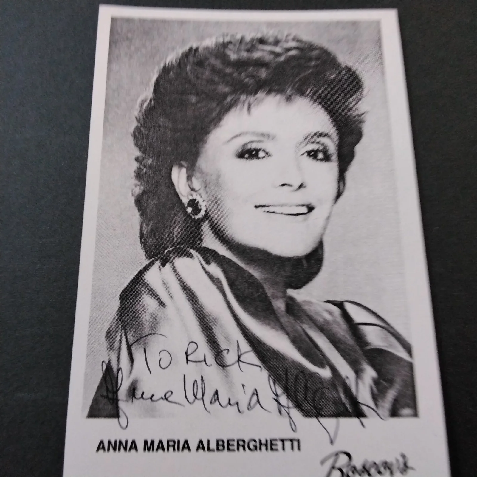 Anna Maria Alberghetti SIGNED Photo Film TV Actress Singer Carnival! Cinderfella, изображение 5