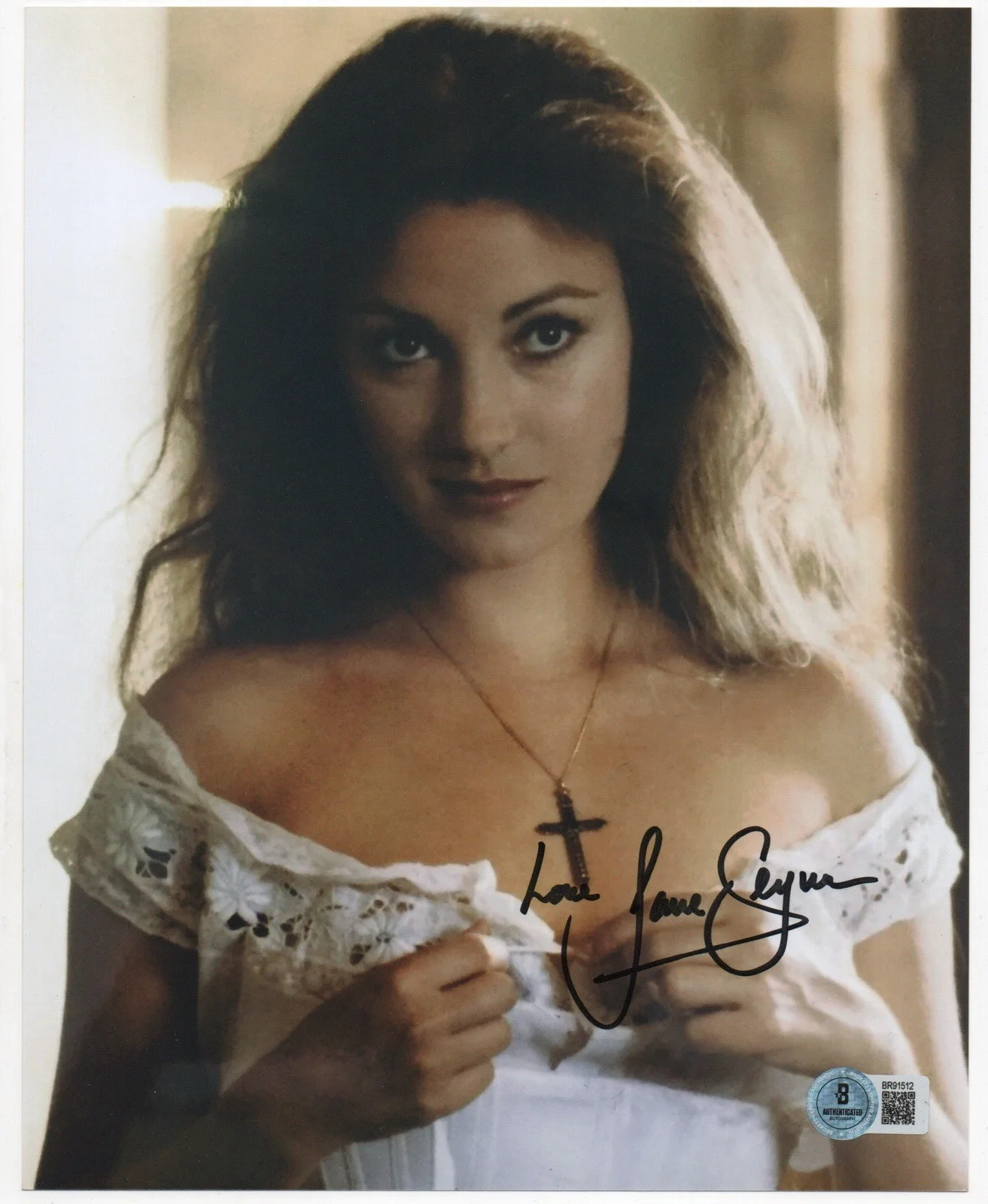 Jane Seymour — Jane Seymour autographed signed 8x10 photo Beckett BAS COA Sexy Hot Dr. Quinn