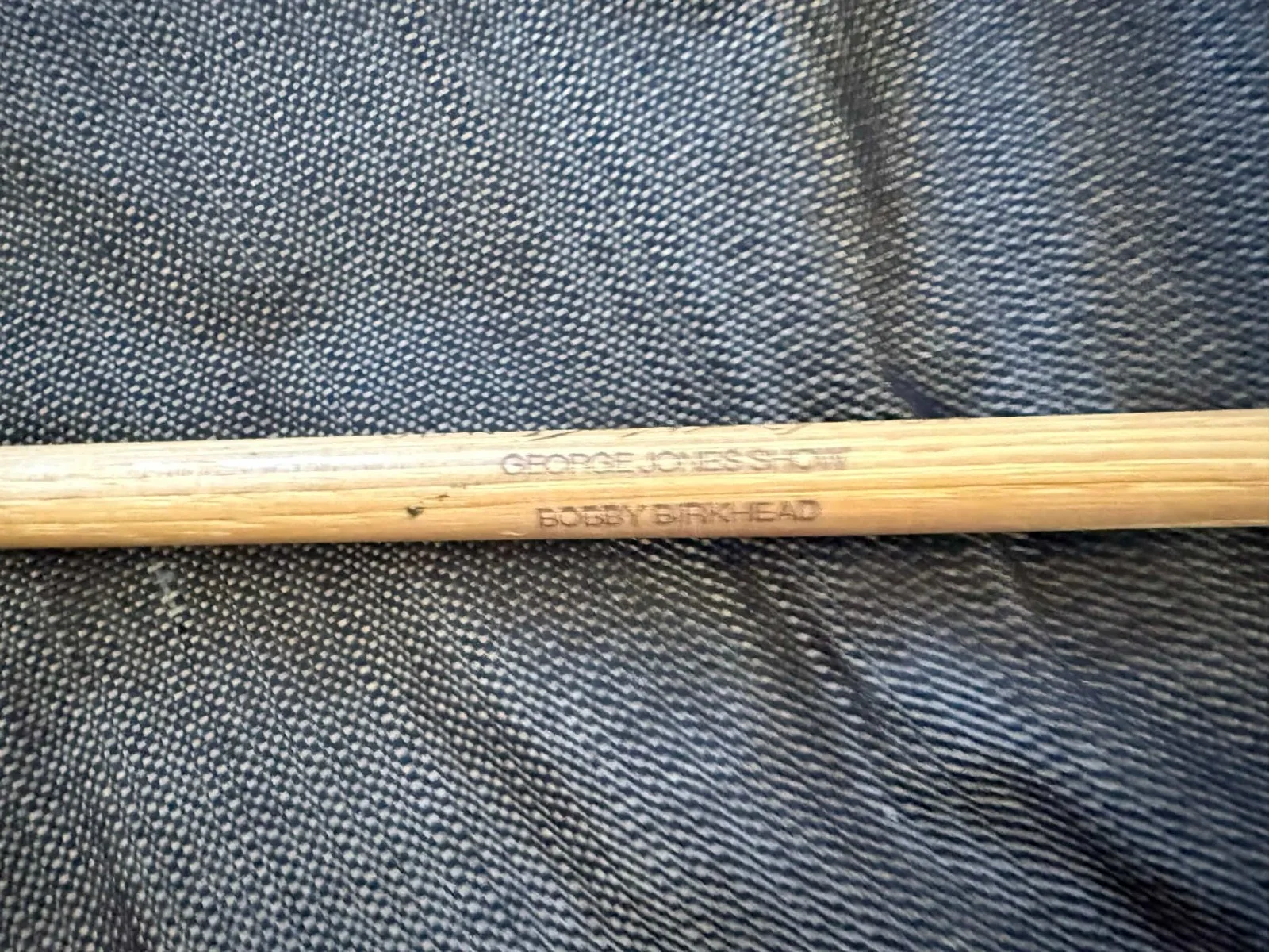 ((( GEORGE JONES ))) drumstick!!! VERY RARE!!!!, image 2