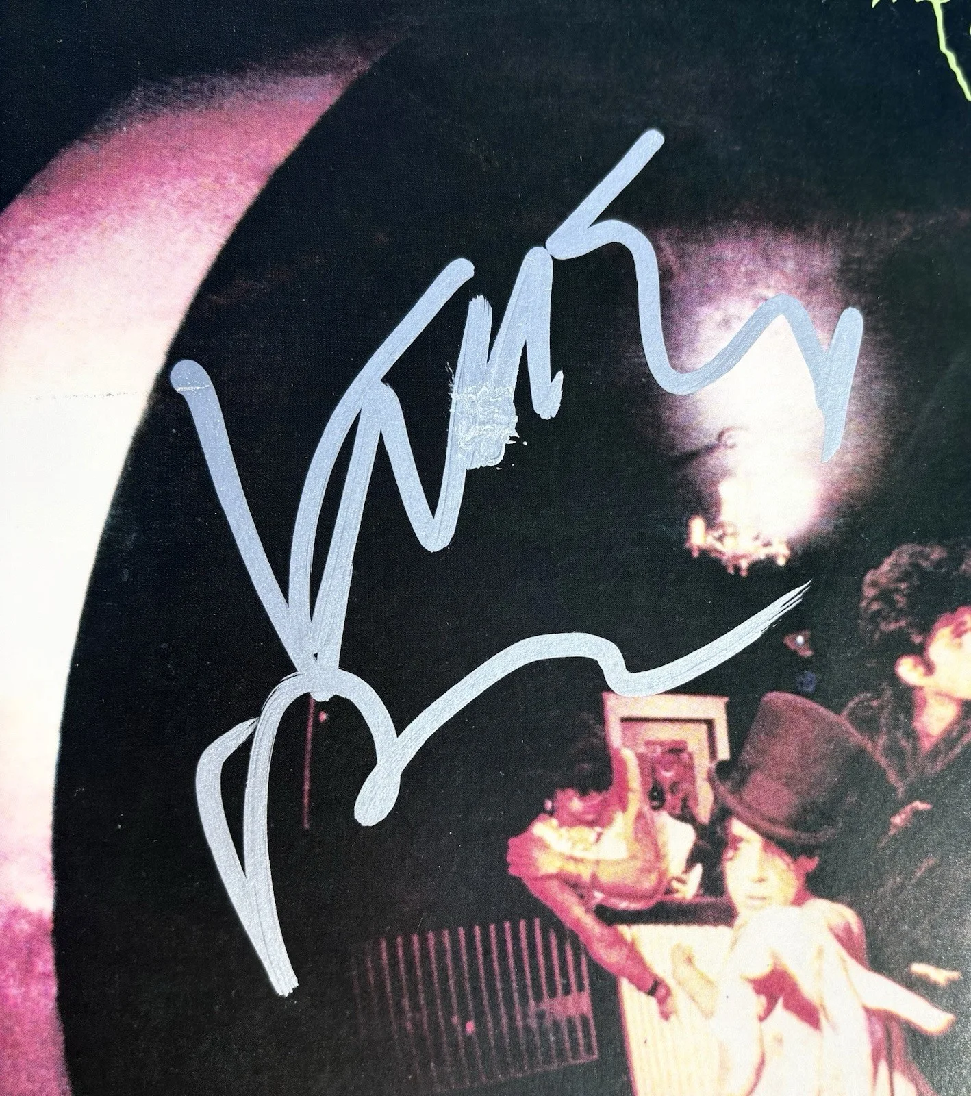KID CONGO POWERS SIGNED Vinyl JSA COA The Cramps Psychedelic Jungle, image 2