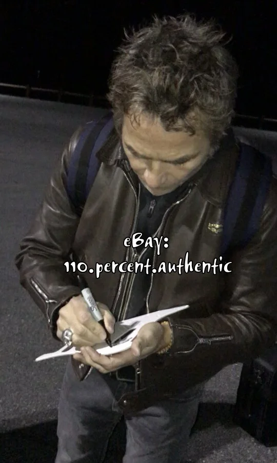 WHITE LION MIKE TRAMP AUTOGRAPHED SIGNED ELECTRIC GUITAR #b *PROOF*, image 2