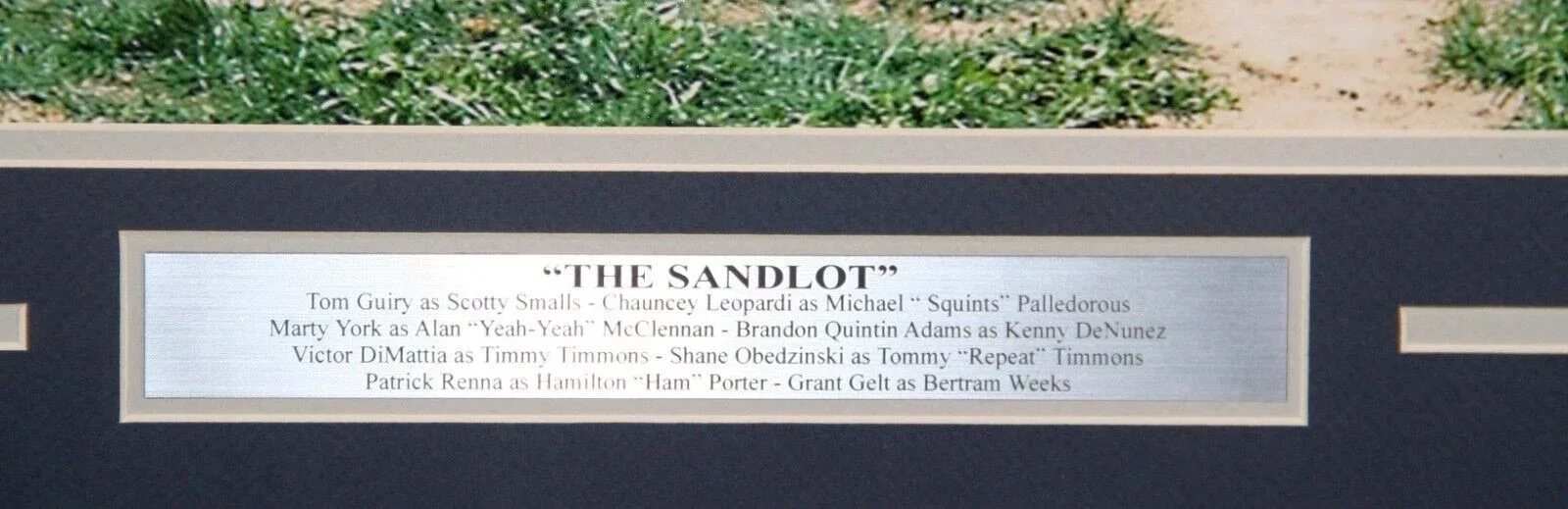 Patrick Renna — The Sandlot Signed by 8 Cast Members 16x20 Framed Photo JSA, image 4