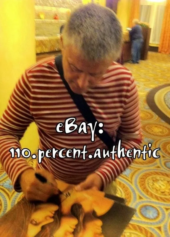 CARL PALMER ASIA EMERSON LAKE & PALMER SIGNED ELECTRIC GUITAR *PROOF*, изображение 2