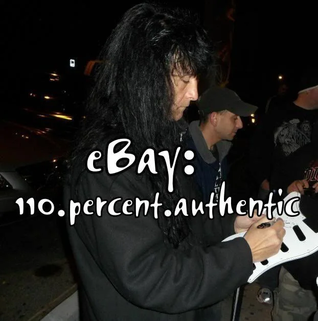 JOEY BELLADONNA ANTHRAX SIGNED ELECTRIC GUITAR *EXACT PROOF*, image 2
