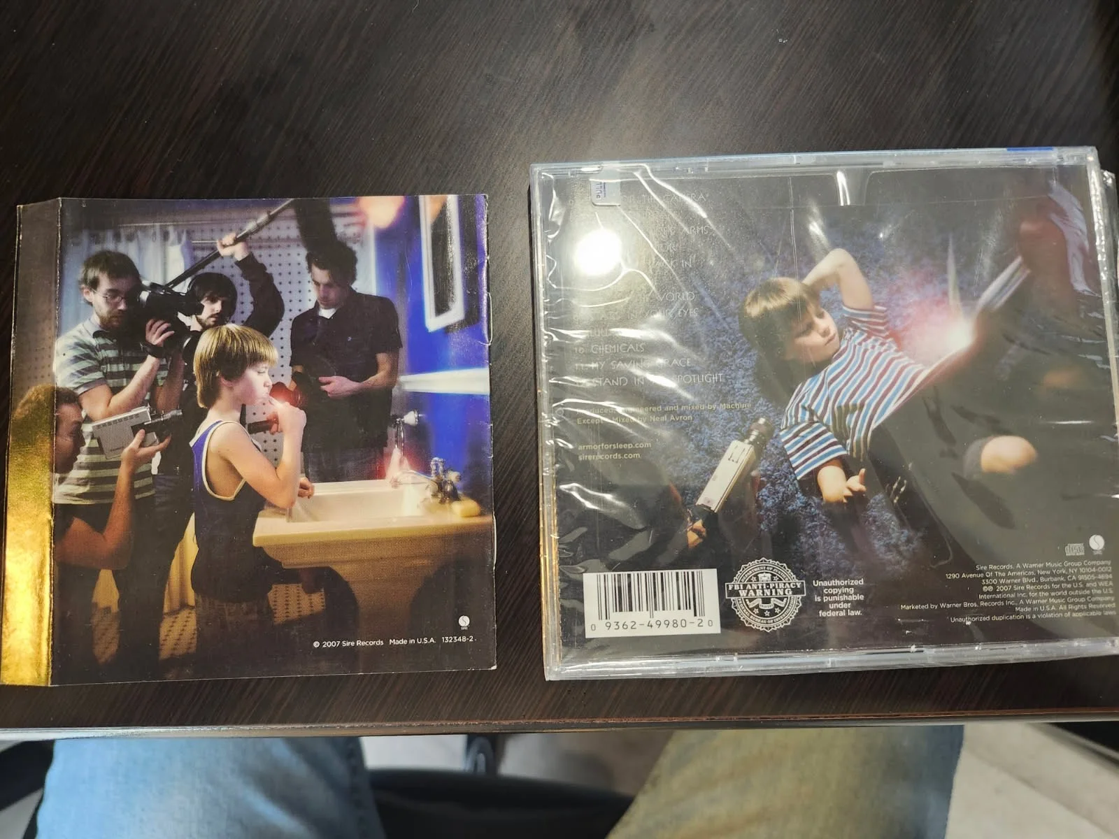 Armor for Sleep Signed Autographed CD Smile for Them Signed by all members RARE, image 2
