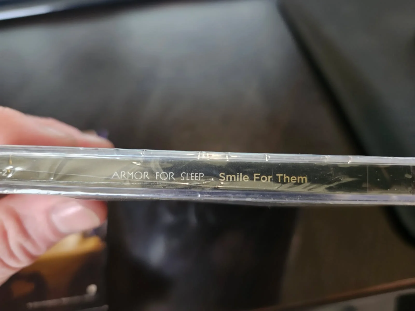 Armor for Sleep Signed Autographed CD Smile for Them Signed by all members RARE, image 3
