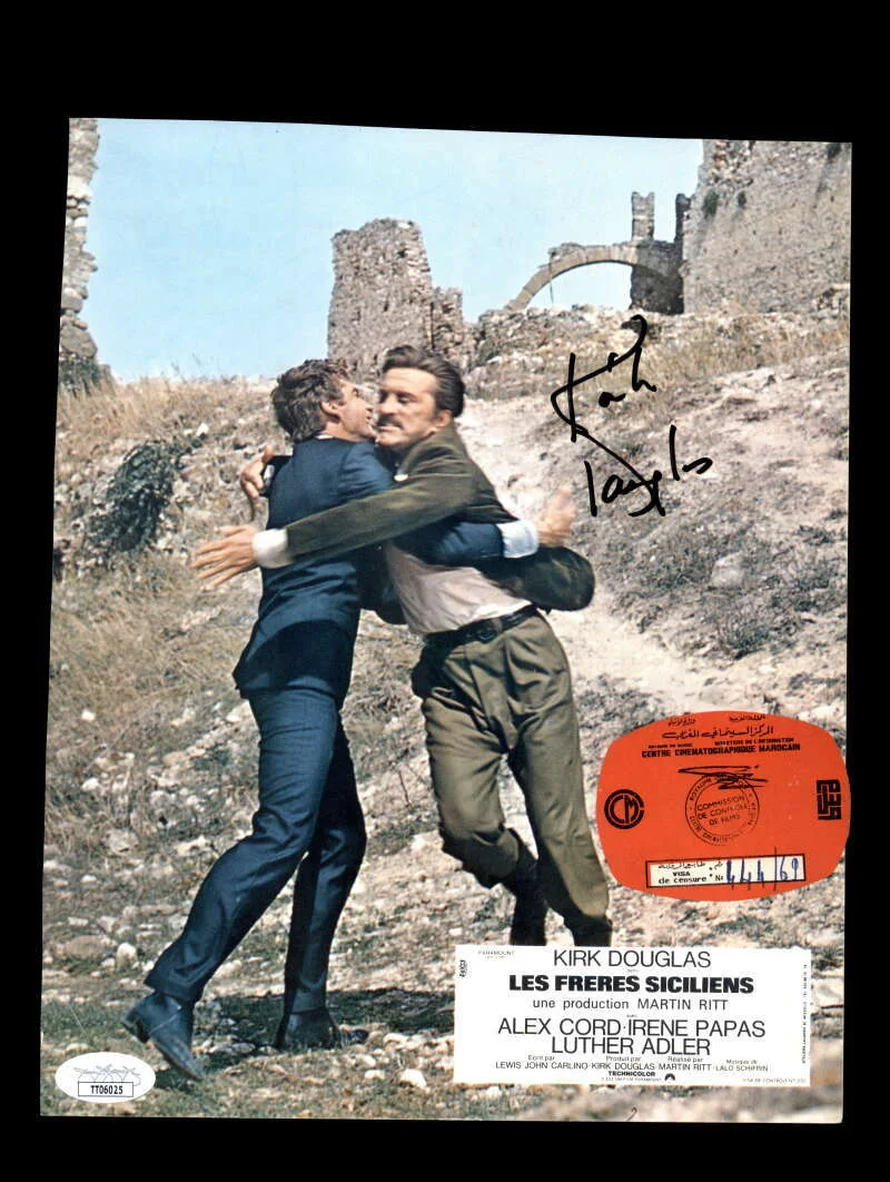 Kirk Douglas — Kirk Douglas JSA Coa Signed 8x10 Photo Autograph