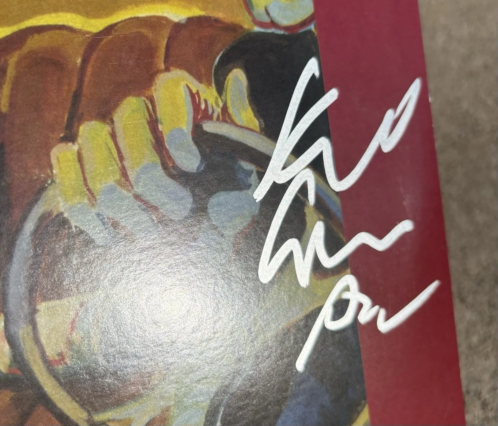 KID CONGO POWERS SIGNED Vinyl JSA COA The Gun Club Mother Juno, image 2