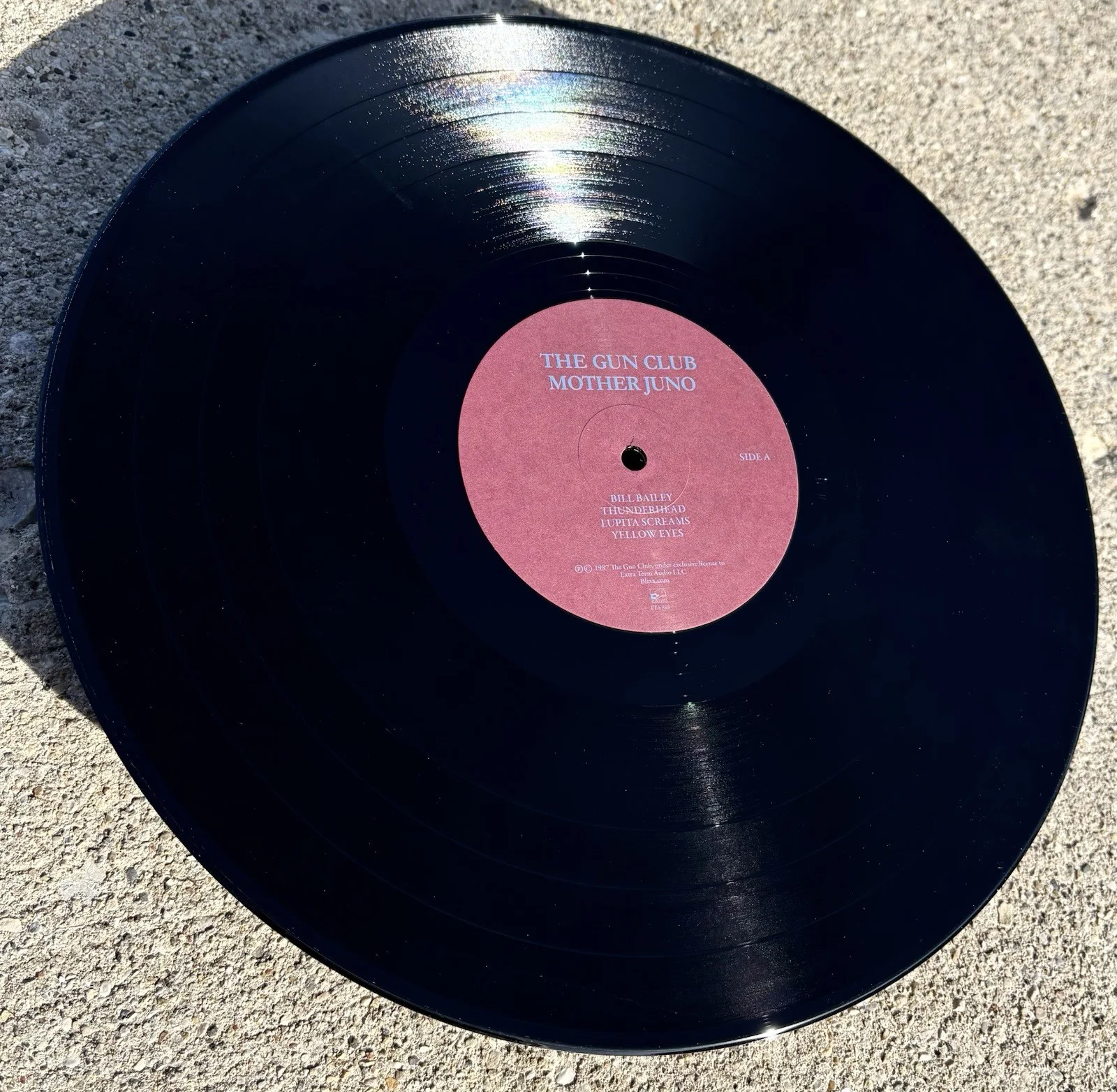 KID CONGO POWERS SIGNED Vinyl JSA COA The Gun Club Mother Juno, image 5