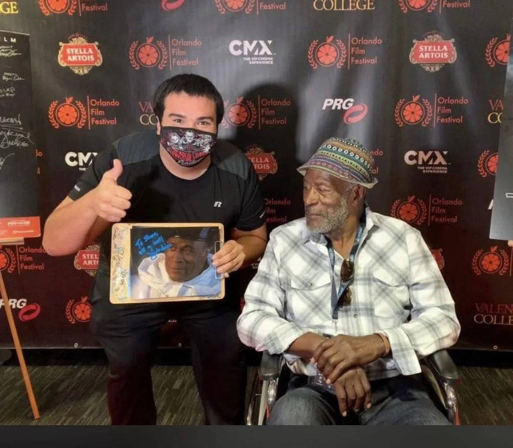 John Amos Signed Photo Die Hard 2 Good times, image 2