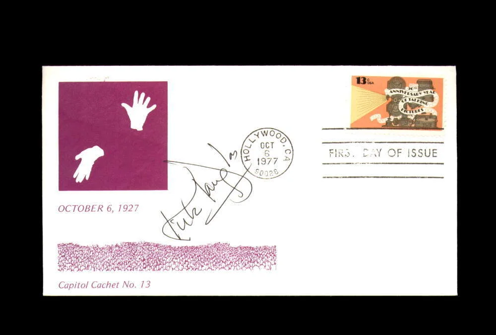 Kirk Douglas — Kirk Douglas JSA Coa Signed 1977 First Day Cover Cache FDC Autograph