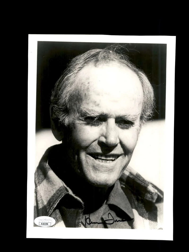 Henry Fonda — Henry Fonda JSA Certed Signed 7x9 Photo Autograph
