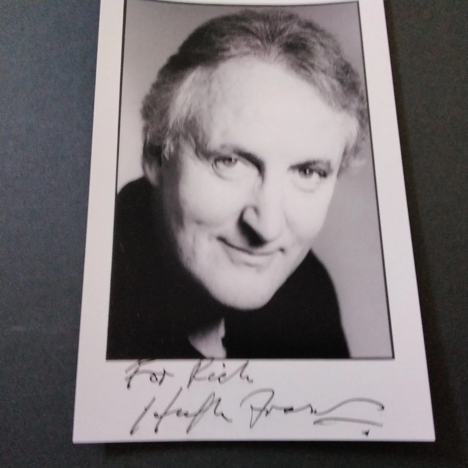 Hugh Fraser SIGNED Photo Movie TV Actor Poirot 101 Dalmatians Jack the Ripper, изображение 2