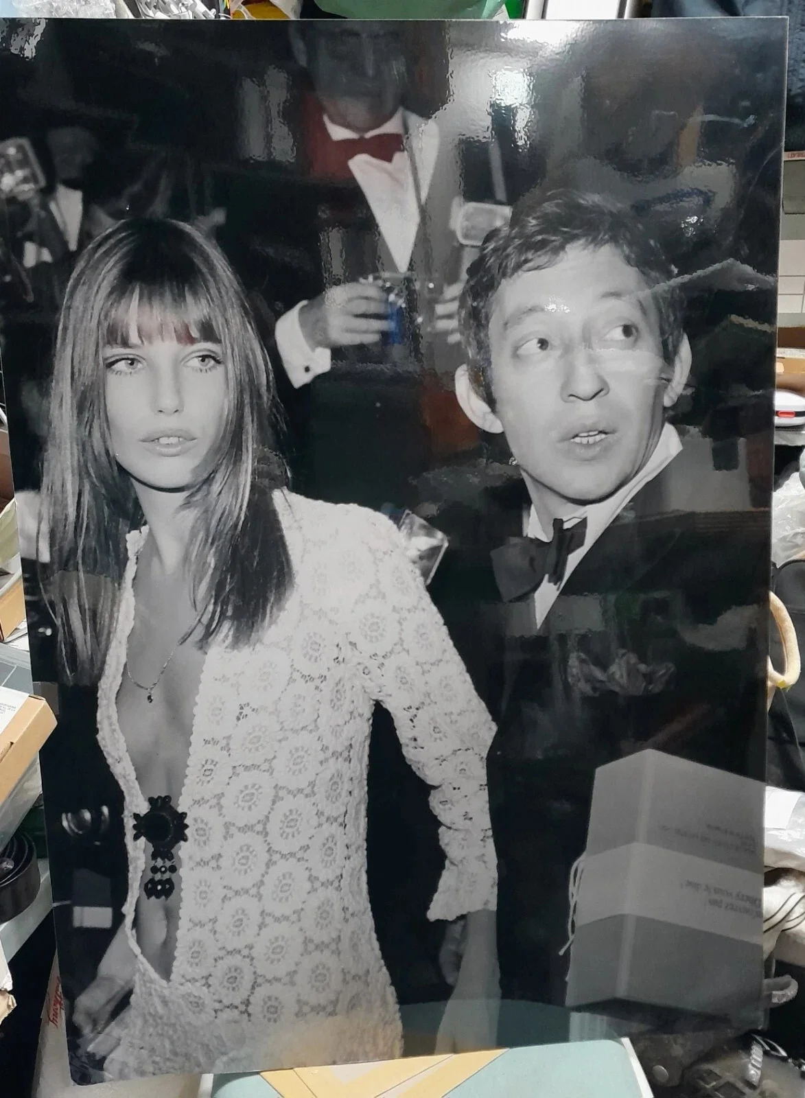 PHOTO GAINSBOURG/BIRKIN BY GILLES CARON.(TAPIS ROUGE ).KEYSTONE AGENCY NUMBERED., изображение 5
