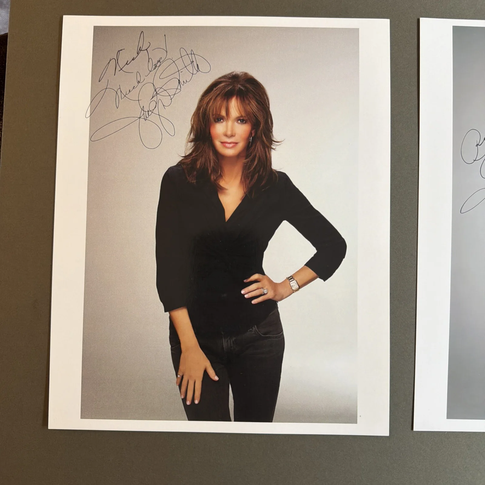 Jaclyn Smith — 4 Jaclyn Smith Signed 8X10 Photos Autographed Actress Model, image 2