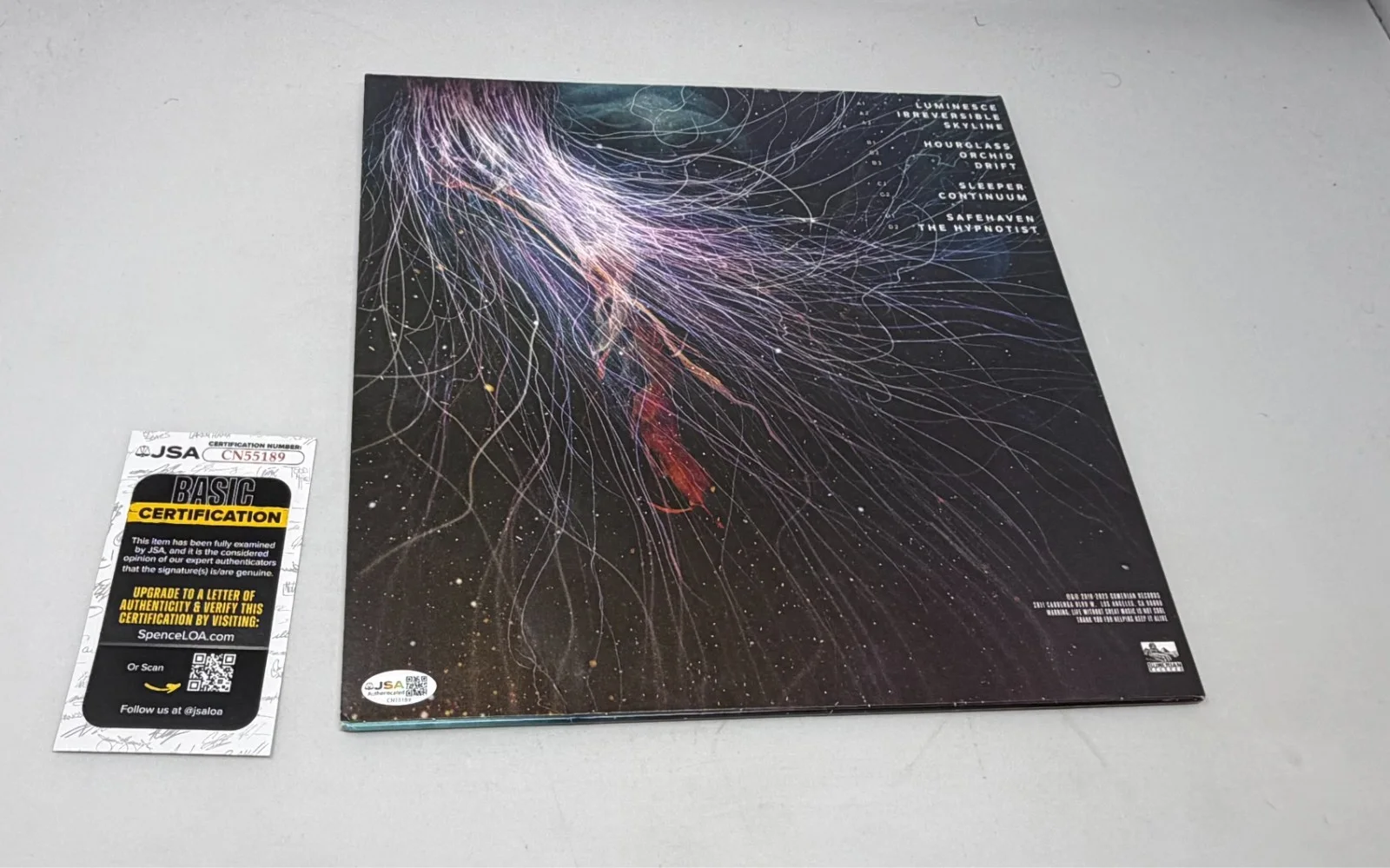 Erra signed Drift Album JSA COA, image 3