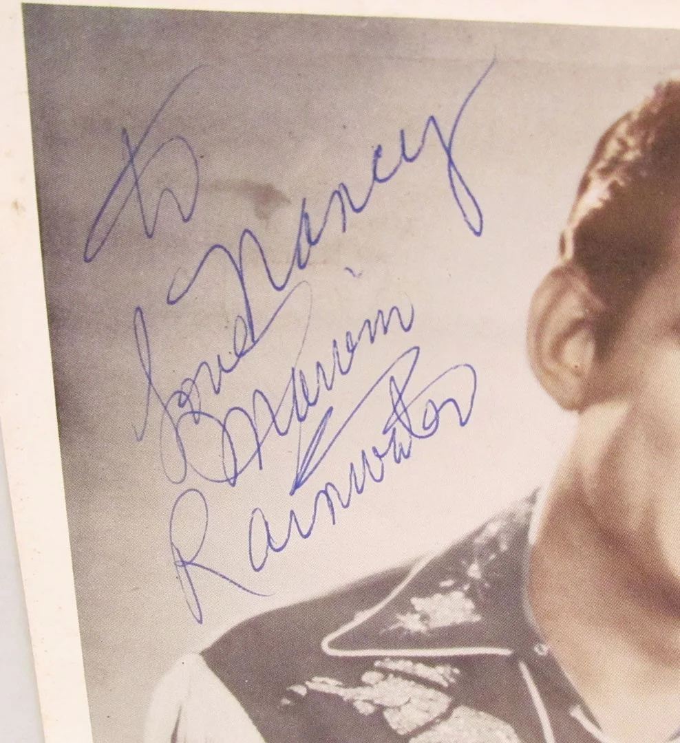 MARVIN RAINWATER AUTOGRAPHED SIGNED 8x10 PHOTO MGM OZARK JUBILEE COUNTRY 1950's, изображение 2