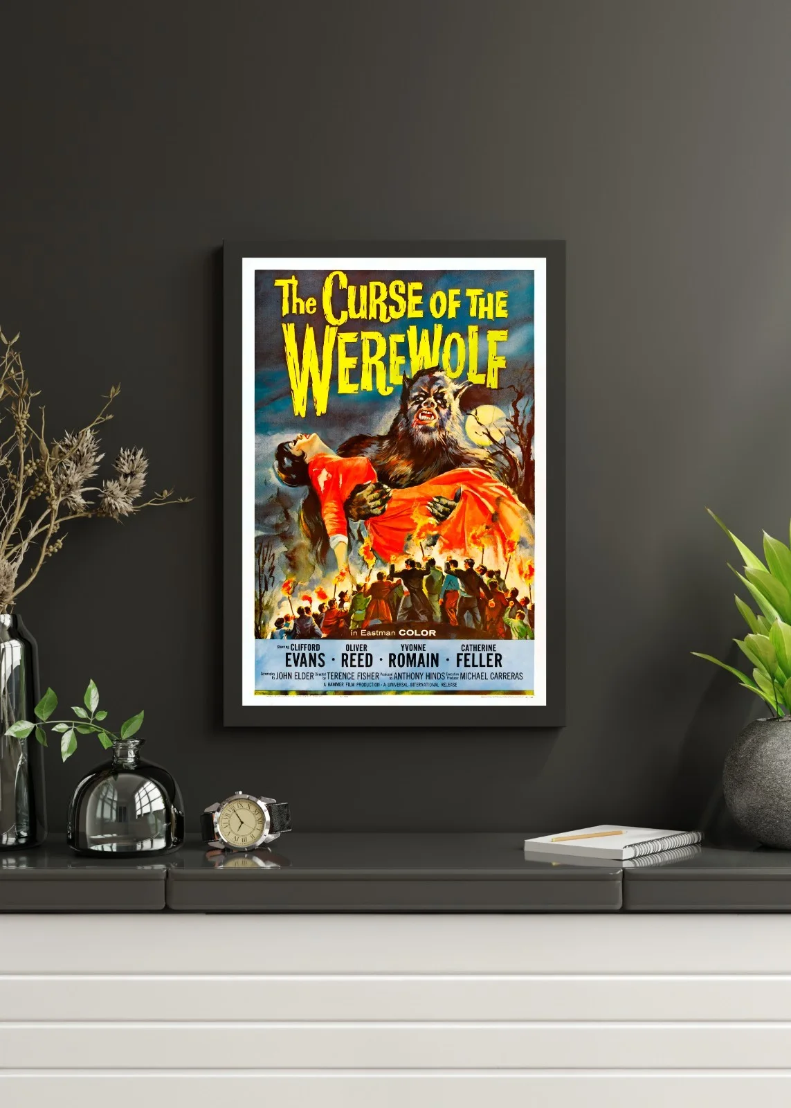 The Curse of the Werewolf - 1961 Hammer Horror 27.2" x 41" US One Sheet Poster, изображение 3